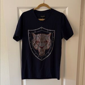 Navy Blue Panther Graphic Tee